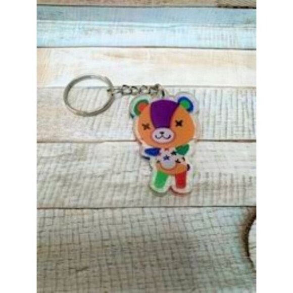 New Animal Crossing Keychain 6Pc Tom Nook Rover Lottie Stitches KK Slider Zipper - Picture 10 of 10